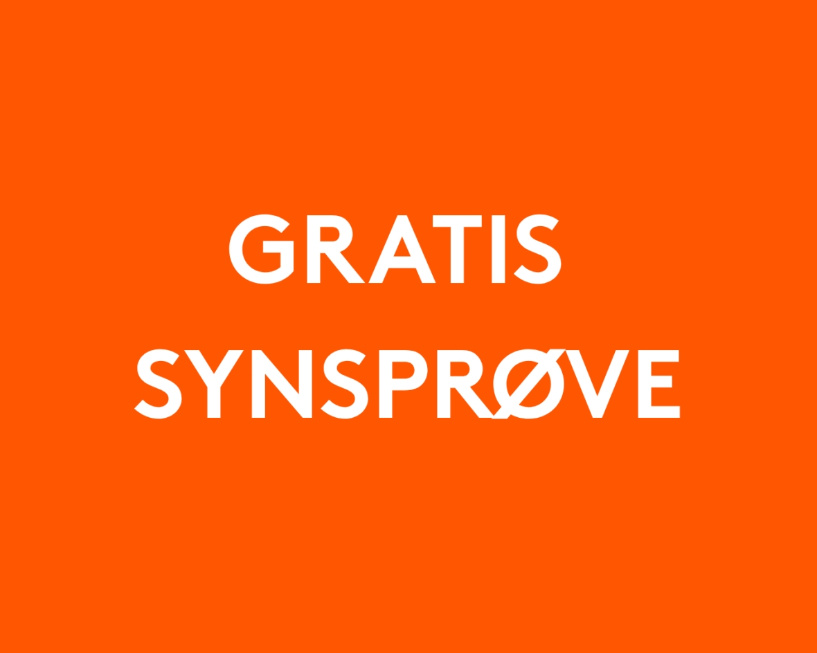 Gratis synsprøve