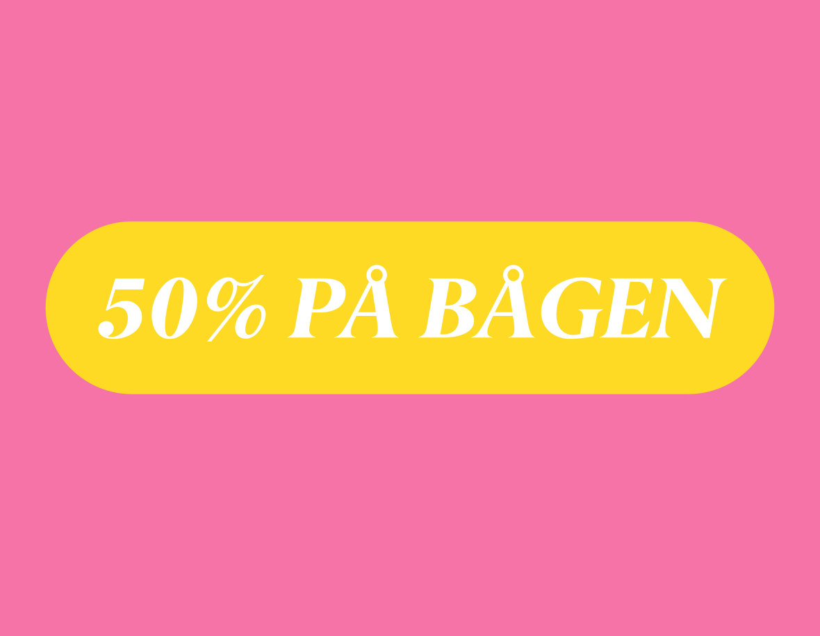 50% på bågen