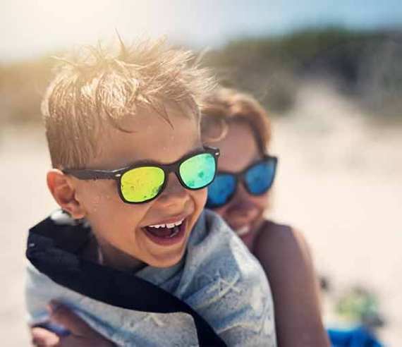 solbriller for barn