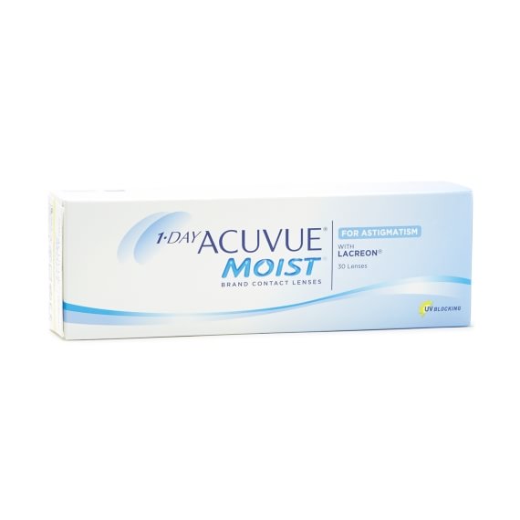 1-Day Acuvue Moist for Astigmatism 30 stk/pk