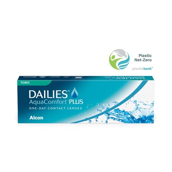 DAILIES AquaComfort Plus Toric - stabila fuktgivare