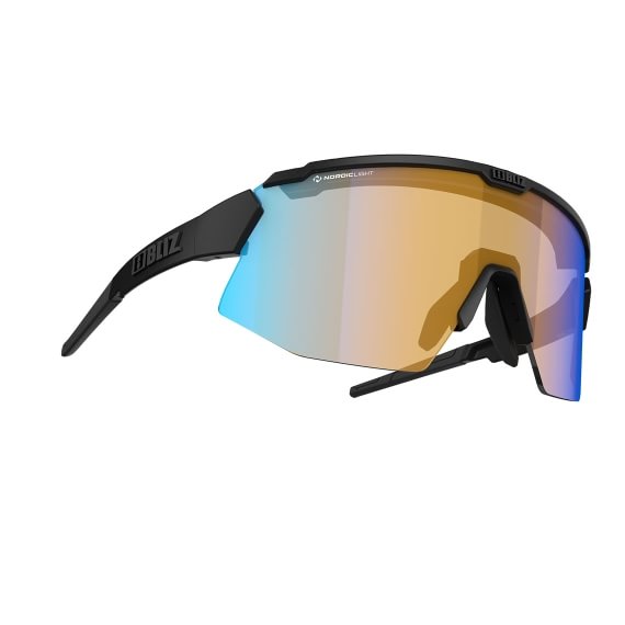 Bliz Breeze Orange w blue multi Nano Optics Nordic Light Black