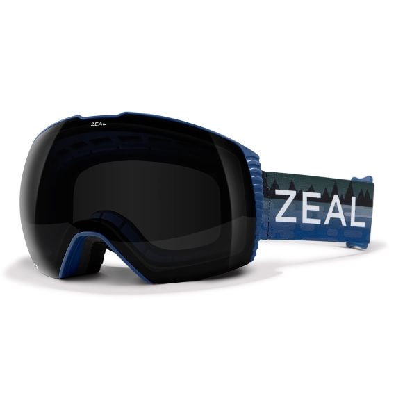 Zeal Optics Cloudfall Dark Grey w/Sky Blue Mirror Eventide Optimum