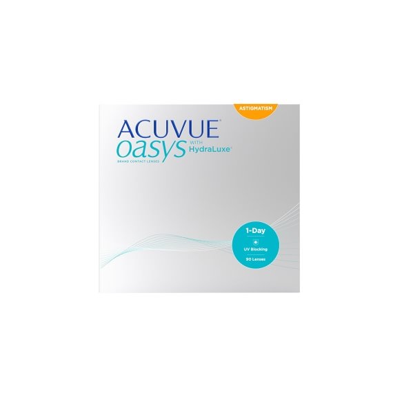 Acuvue Oasys 1-Day with HydraLuxe for Astigmatism 90 stk/pk