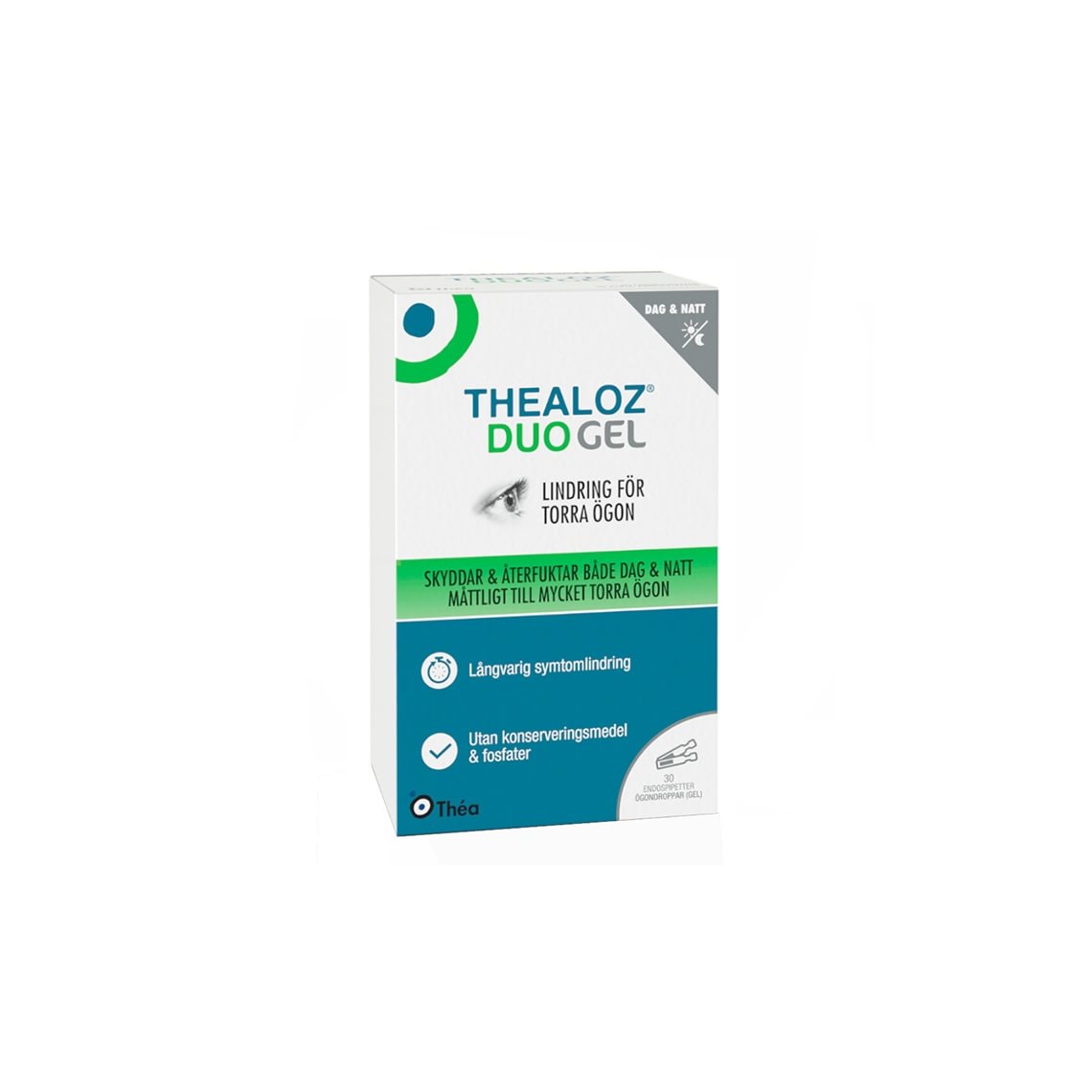 Thealoz Duo Gel Silmätipat 30 kpl endospipetit